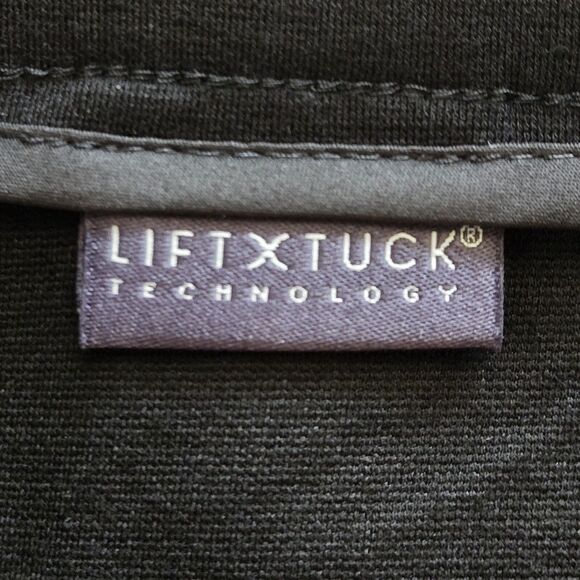 NYDJ Women's Black Ponte Knit Slim Trouser Pants Plus 16W • Flattens • Elongates - Picture 10 of 13